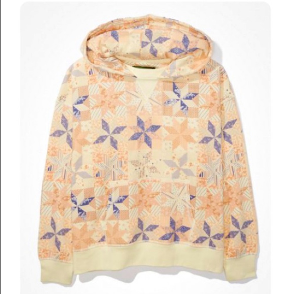 Aerie Fleece Super Soft Oversized Hoodie Quilt Pattern